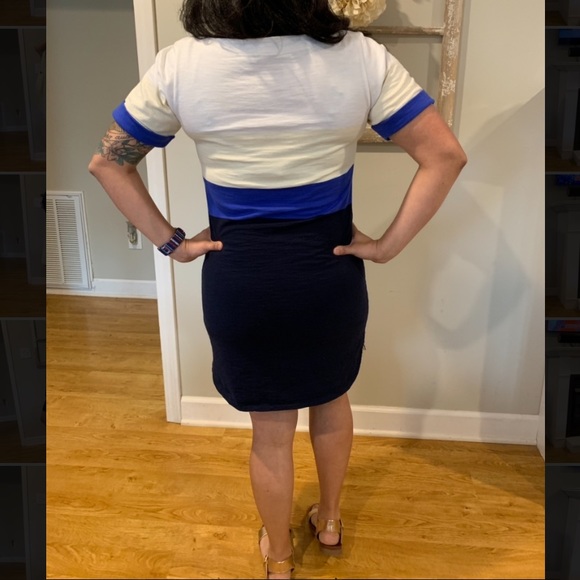 J. Crew XS Cotton Striped Dress - Picture 5 of 7